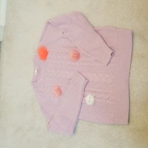 Crewcuts Girls Pom Pom sweater